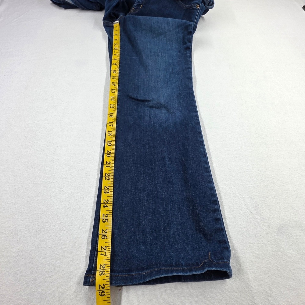NYDJ Barbara Bootcut Jeans Cooper Wash Blue Denim MDNM2044-COOP-1 Size 12 - Picture 12 of 16